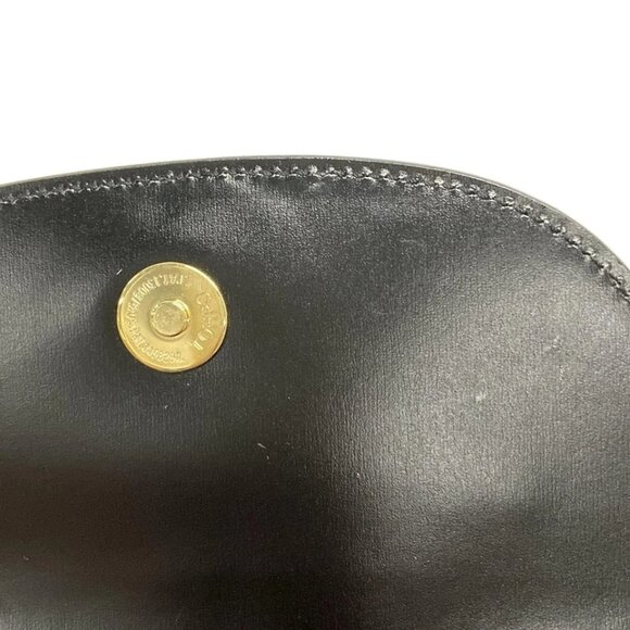 CELINE Star Ball - Black Gold Leather Shoulder Bag 663-082325 - Picture 10 of 14